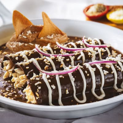 Enchiladas de Mole