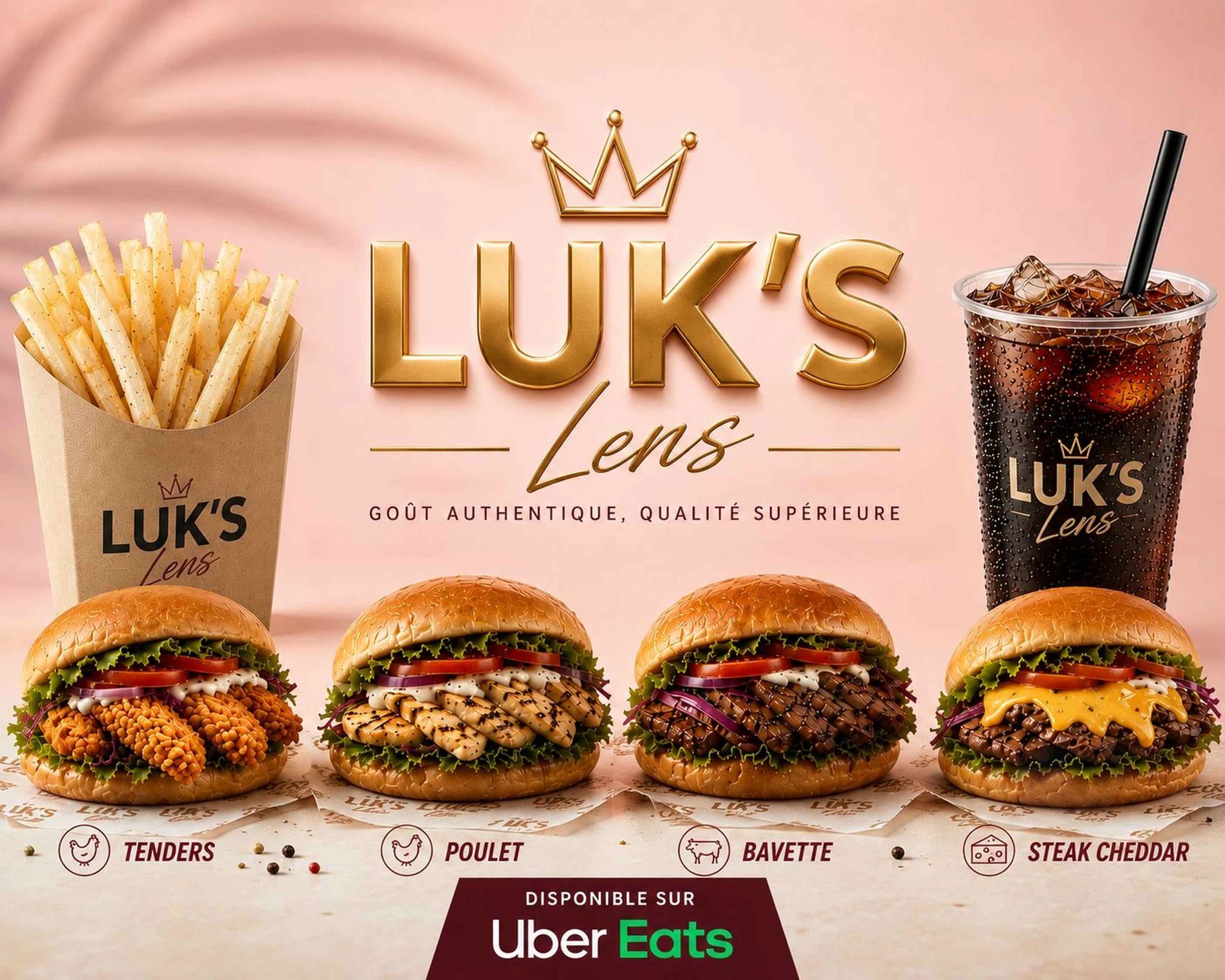 Menu Lens Livraison du menu Luk’s Lens à Lens - 【Menu et prix】 | Uber Eats