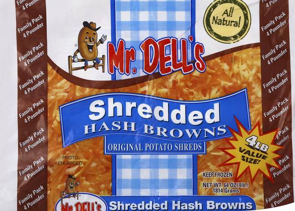 Mr. Dell's Original Potato Shredded Hash Browns