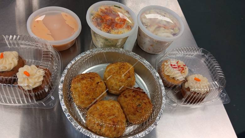 Crab Cake Feast for 4