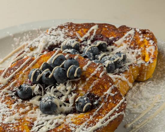 Blueberry Coconut Bliss French Toast