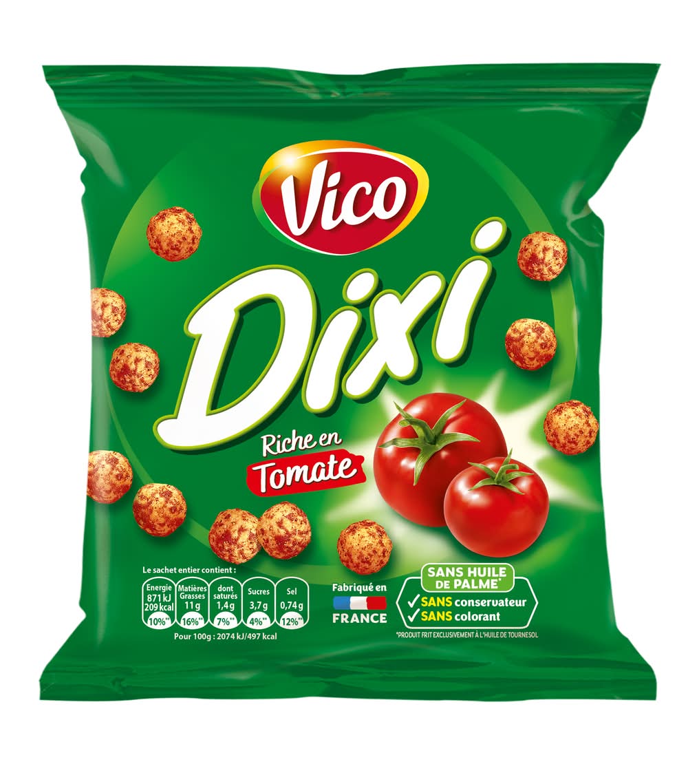 Vico - Dixi boules soufflées, tomate (42g)
