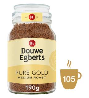 Douwe Egberts Pure Gold Medium Roast Instant Coffee 190g
