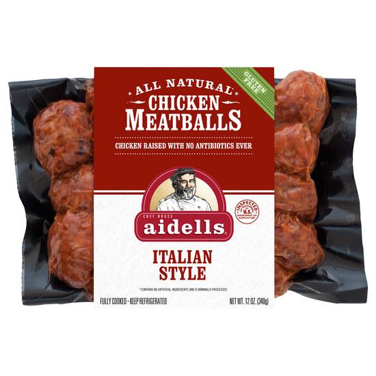 Aidells Italian Style Chicken Meatballs With Mozzarella Cheese