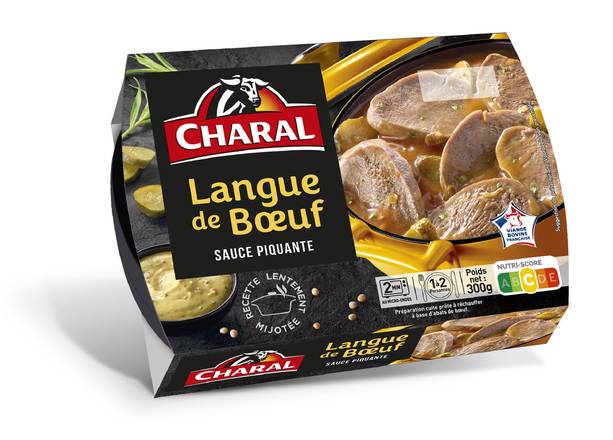 Charal - Plat cuisiné langue bœuf sauce piquante