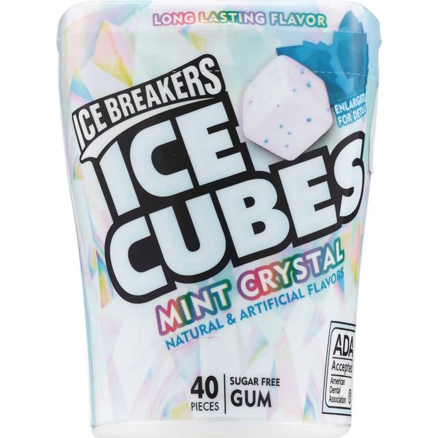 Ice Breakers Crystal Mints Bottle