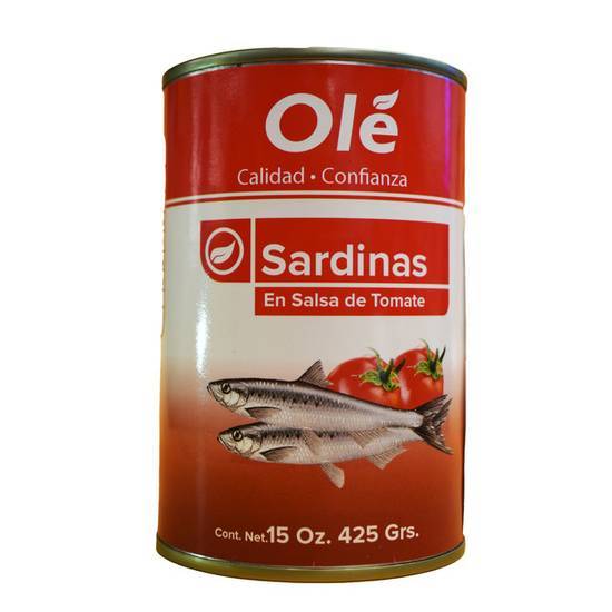 OLE Sardina Salsa Tomate 15oz