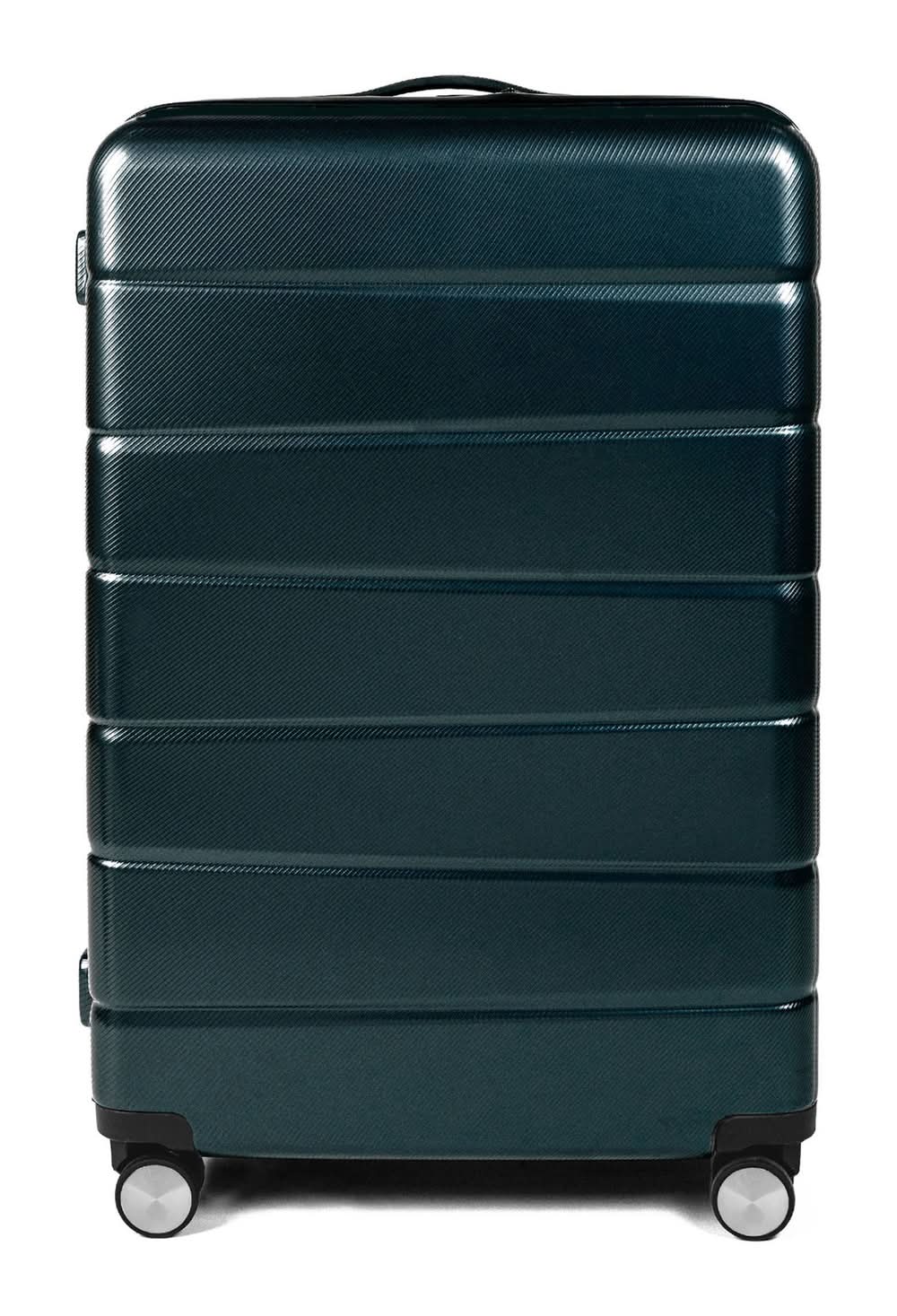 Skyline Hardside Checked Spinner Suitcase, L, Sea Moss