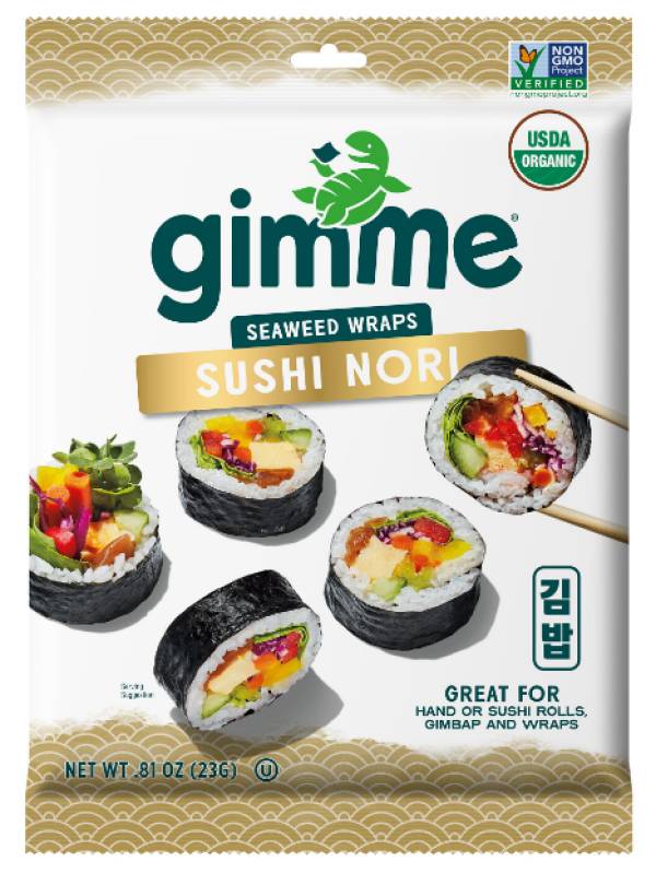 Gimme Organic Roasted Seaweed Sushi Nori