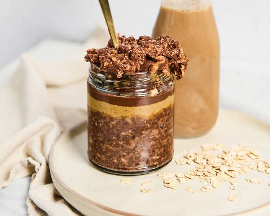 Snickers Protein Overnight Oatmeal