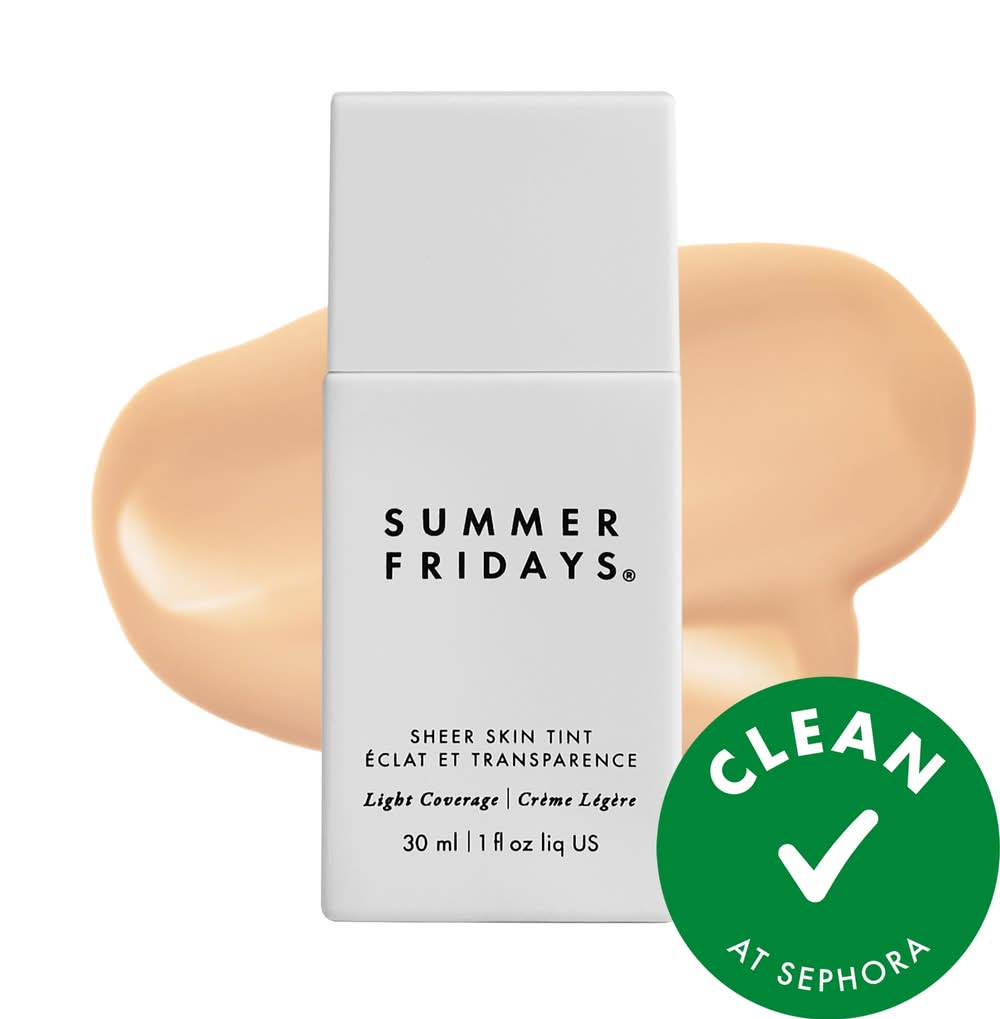 Summer Fridays Sheer Skin Tint with Hyaluronic Acid + Squalane Shade 1