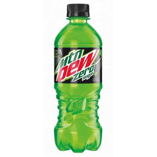 Mountain Dew Zero 20 oz Bottle