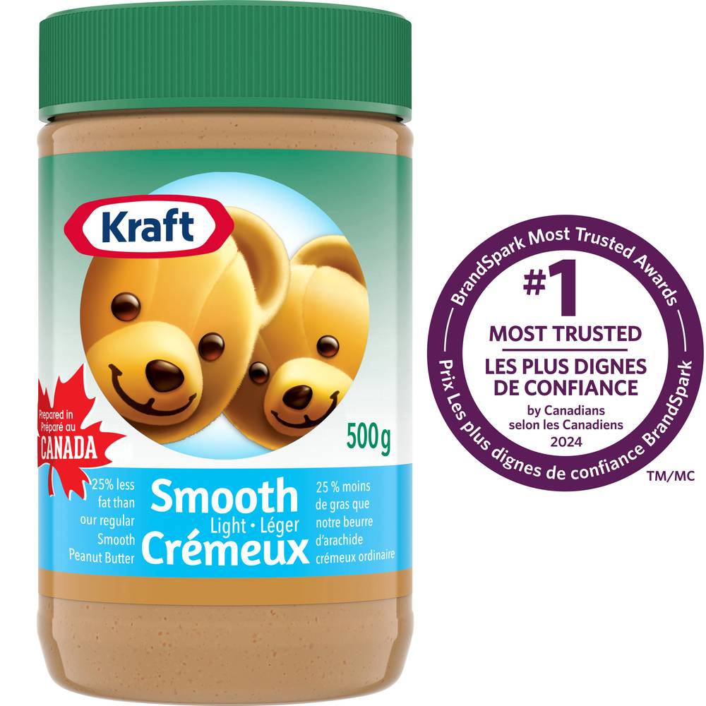 Kraft Smooth Light Peanut Butter (500 g)