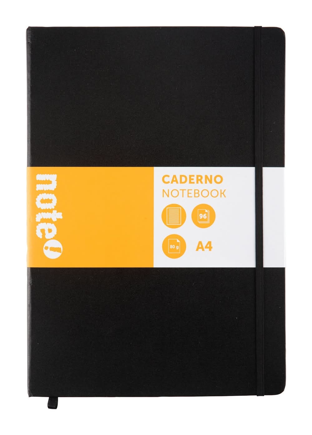 Caderno Agrafado com Elástico A4 Pautado