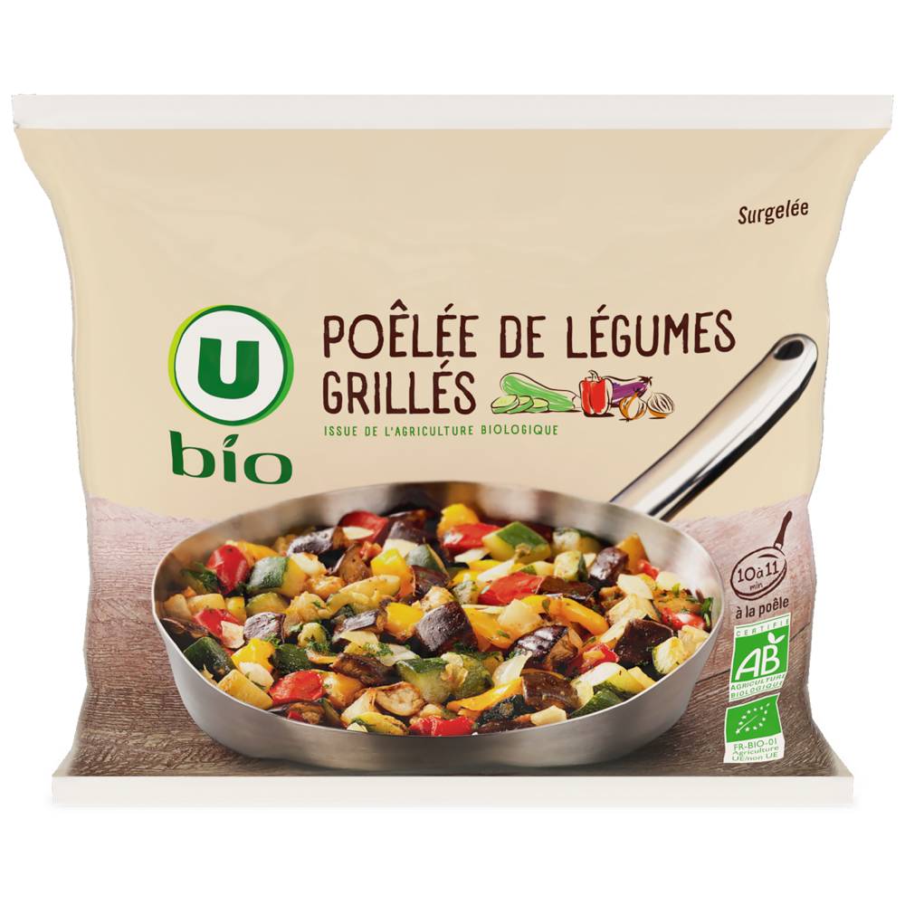 U - Bio poelée légumes grillés
