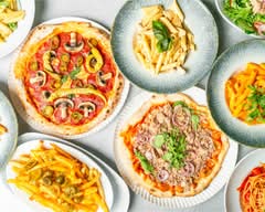 Triple Flame Pizza Burger & More