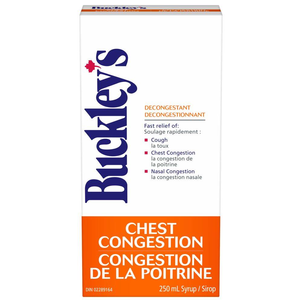 Buckley's Cough Syrup For Chest Congestion Delivery Near Me Order