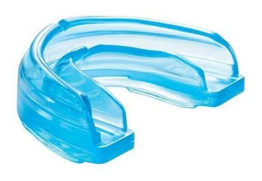 Shock Doctor Braces Strapless Mouthguard, Adult, Blue