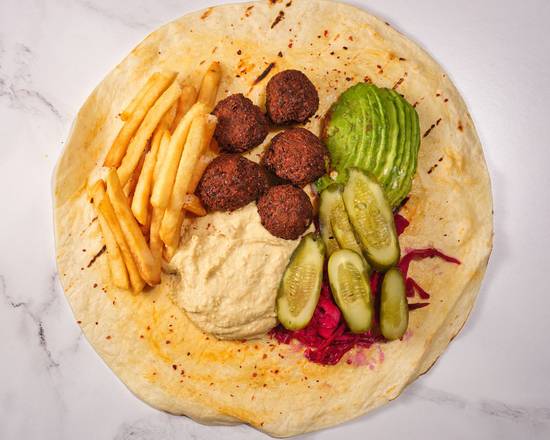 Falafel sandwich