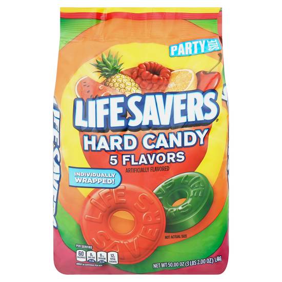 Lifesavers Life Savers Hard Candy (5 flavors, 50-ounce party size bag)