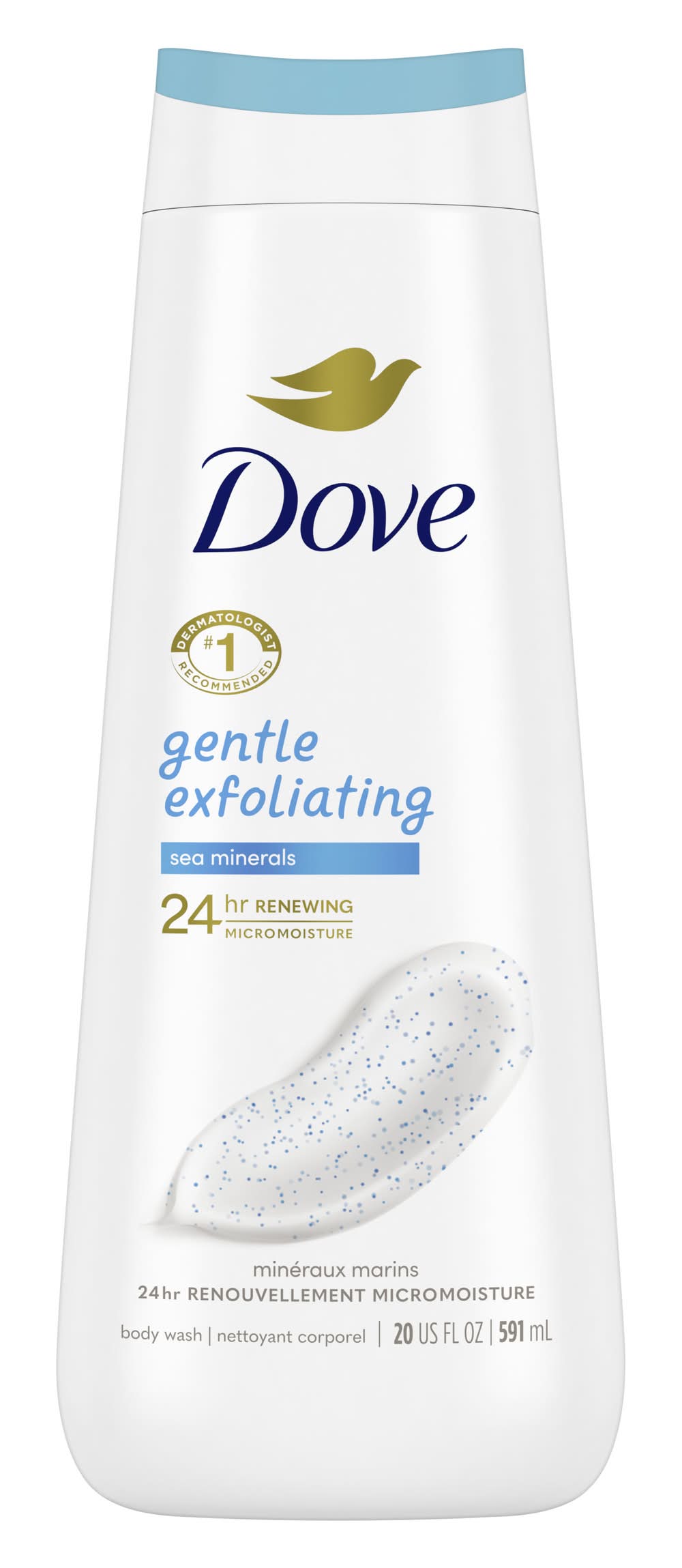 Dove Gentle Exfoliating Nourishing Body Wash (22 fl oz)