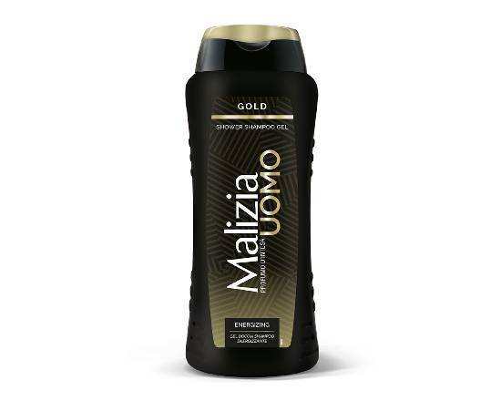 MALIZIA 男士二合一洗髮沐浴露250ML-金萃(乾貨)^301540439