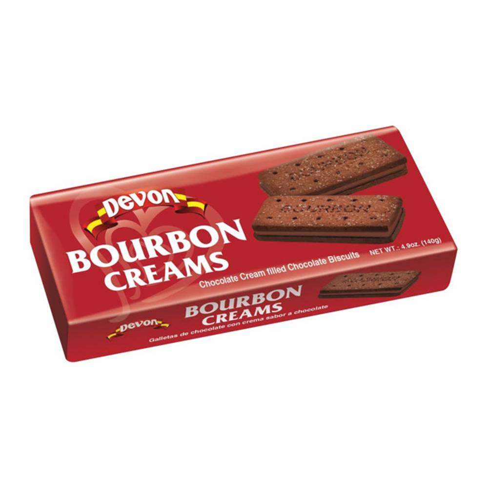 Devon Bourbon Creams Chocolate Filled Biscuit (140 g)