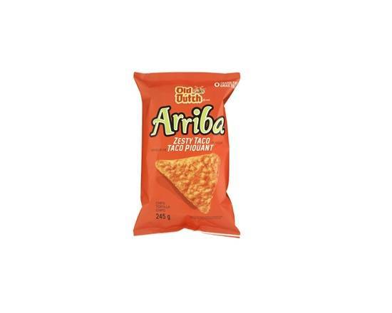 Old Dutch Arriba Tortilla Chips, Zesty Taco (245 g)
