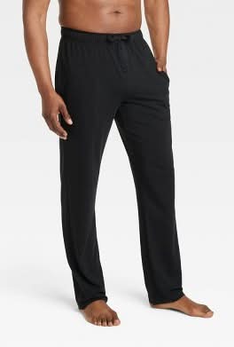 Goodfellow & Co. Cotton Modal Knit Pajama Pant, Men, XXL, Black