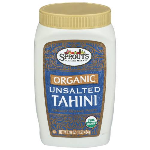 Sprouts Organic Unsalted Tahini Butter