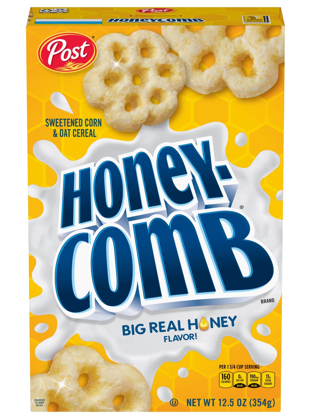 Post Honey-Comb Cereal, Big Real Honey (12.5 oz)