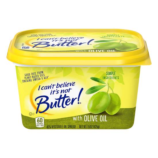 I Can't Believe It's Not Butter! With Olive Oil 45% Vegetable Oil Spread