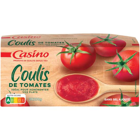 Purée de tomates