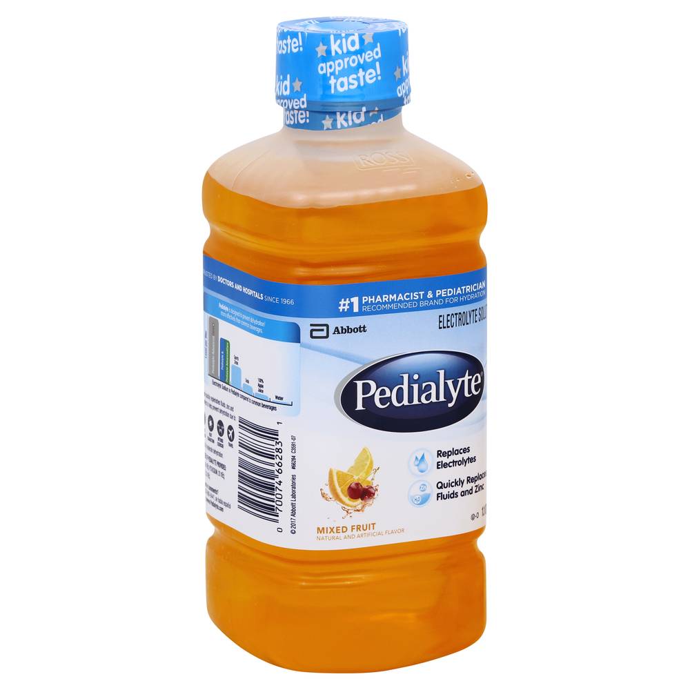 Pedialyte Mixed Fruit Electrolyte Solution (2.21 lbs)