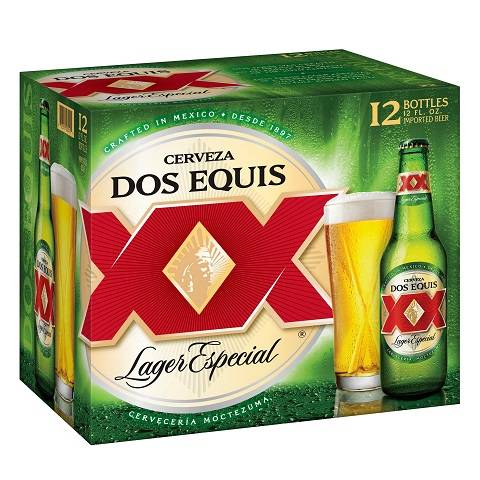 Dos Equis Cerveza Lager Especial Beer (12 pack, 12 fl oz)