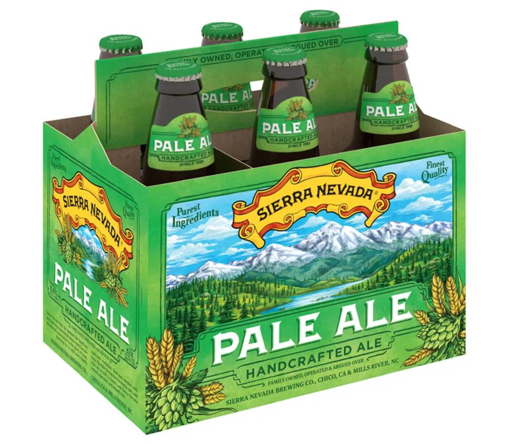 Sierra Nevada Pale Ale Beer - 6 Pack