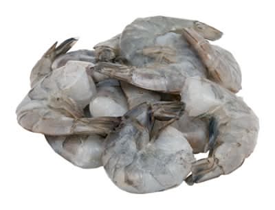 Seafood Service Counter Shrimp Raw 31-40Ct Shell On P To F - 1.00 Lb