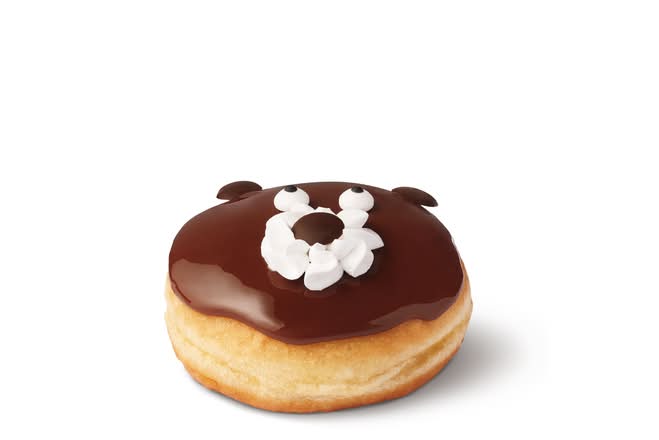 Holiday Bear Donut