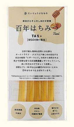 NLたかくら新産業 百年はちみつスティック 5本