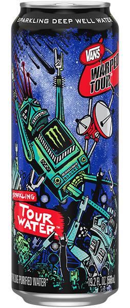 Monster Tour Water Sparkling 19.2oz