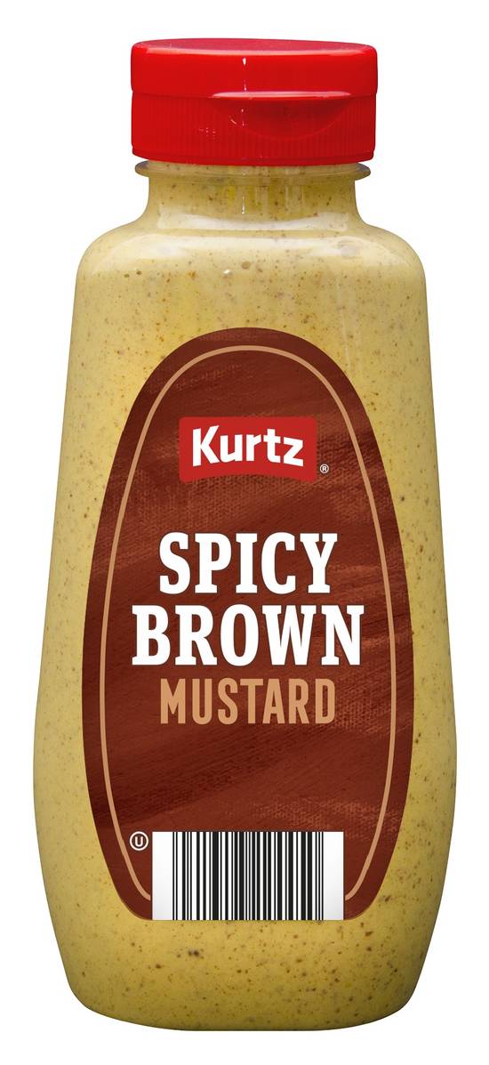 Kurtz Spicy Mustard, Brown