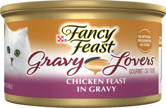 Purina Fancy Feast Gravy Lovers Gourmet Cat Food (chicken)