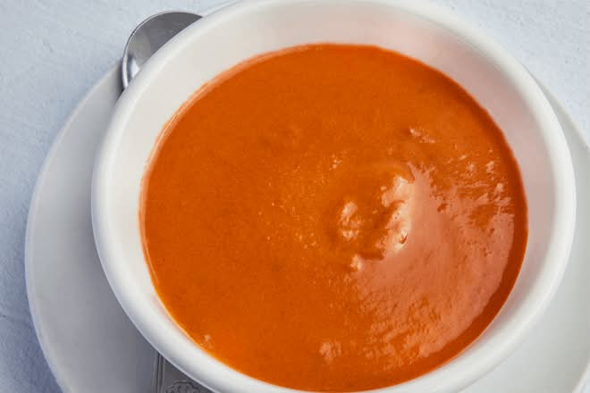 Tomato Basil Soup Bowl
