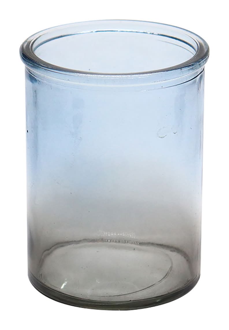 Glass Tumbler Blue