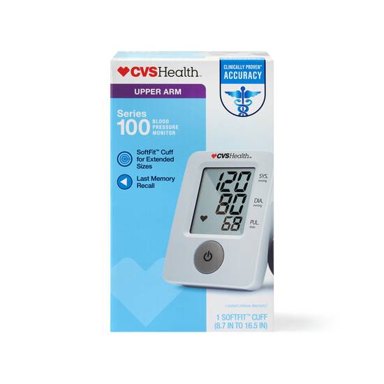 CVS Health Dual User Automatic Inflate Blood Pressure Monitor