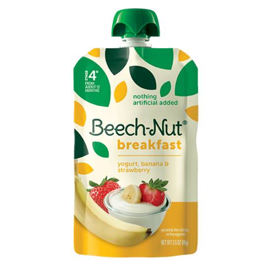 Beech Nut Yogurt Blend Banana Strawberry