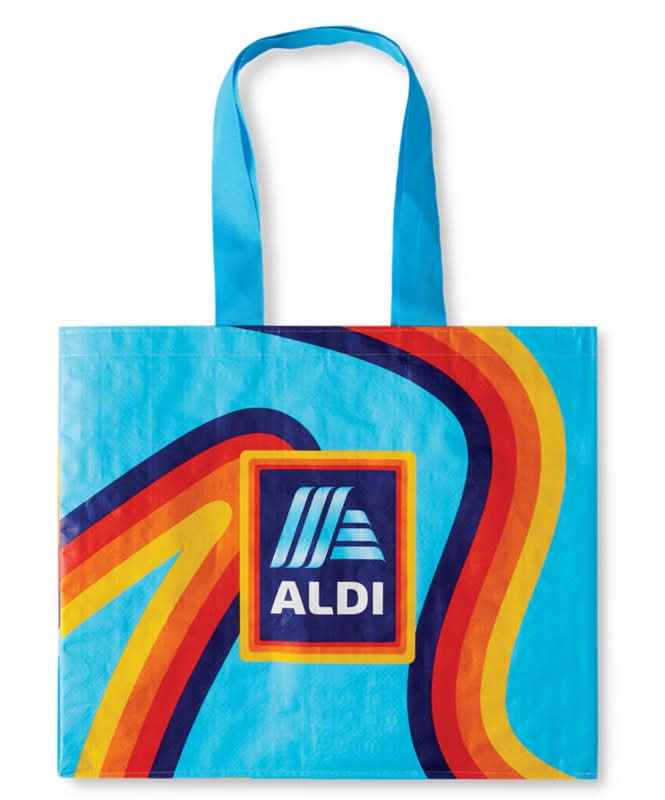 Aldi Recycled Bag, L, Assorted