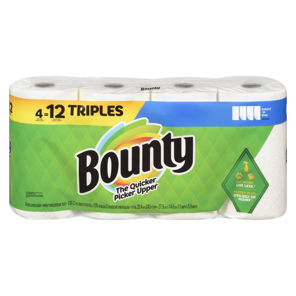 Bounty Paper Towels (4 ct)