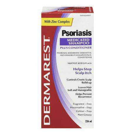 Dermarest Psoriasis Medicated Shampoo (236 ml)