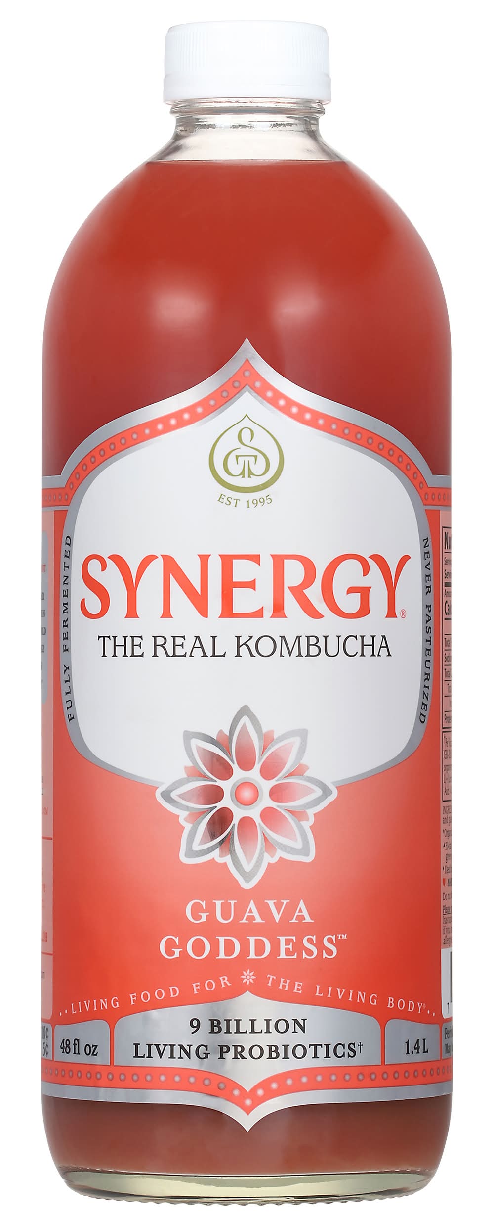 SYNERGY The Real Kombucha, Guava Goddess (48 fl oz)